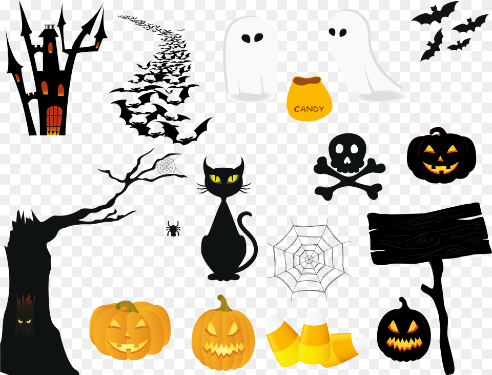 Download Free Halloween Pictures Collection Free Halloween, Festival, Food, Plant, Produce Png Image