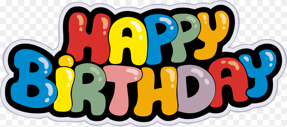 Download Free Happy Birthday Happy Birthday Letter, Text, Number, Symbol, Animal Png Image