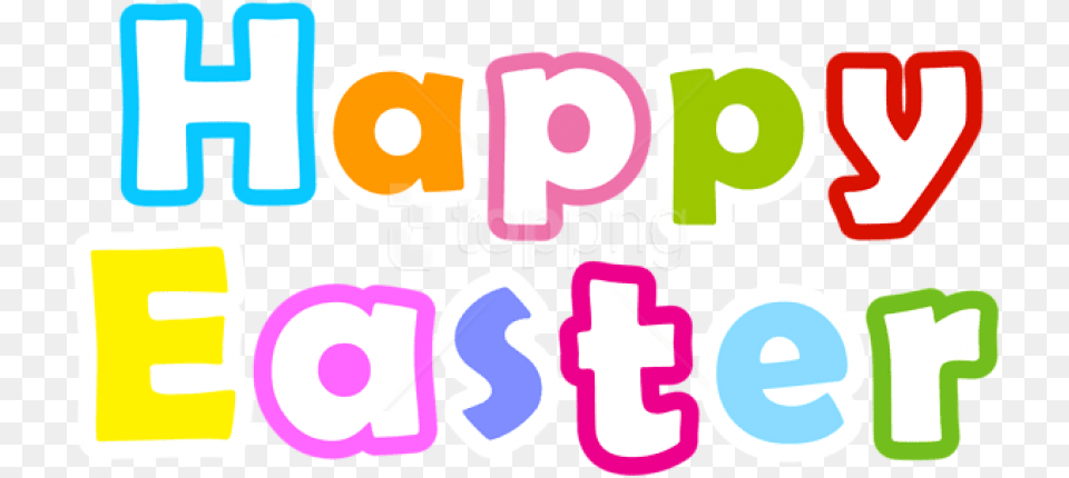 Download Happy Easter Graphic Design, Text, Number, Symbol, Dynamite Free Transparent Png
