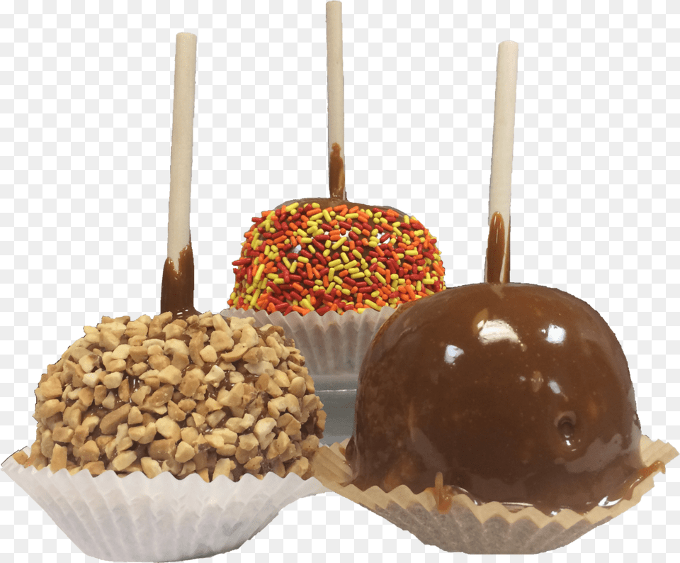 Download Free Hd Caramel Apples Chocolate Covered Apples, Dessert, Food, Candle, Birthday Cake Png