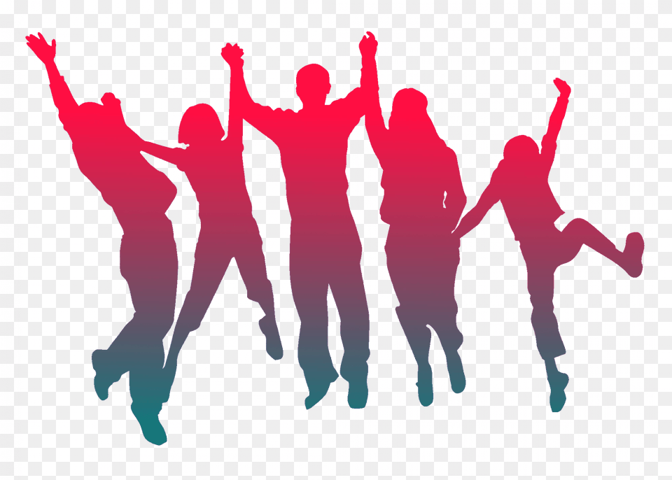Download Hd Clipart Of People United Transparent Clipart Transparent Background Happy Family, Person, Dancing, Leisure Activities, Adult Free Png