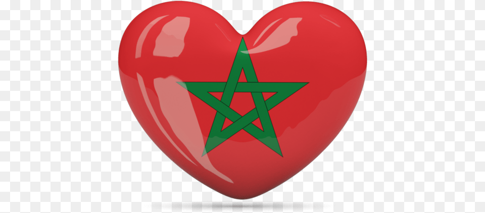 Download Heart Icon Flag Of Morocco Haitian Flag, Symbol Free Transparent Png