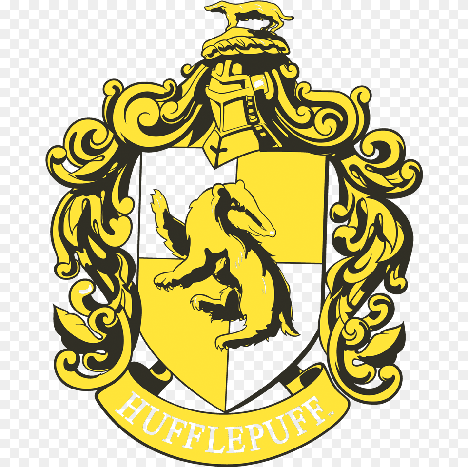 Download Free Hufflepuff Hufflepuff, Emblem, Logo, Symbol, Badge Png