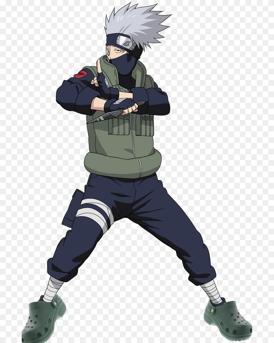 Download Free Kakashi Hatake Roblox Anime Cross 2 Wiki Kakashi Hatake, Book, Male, Person, People Png Image