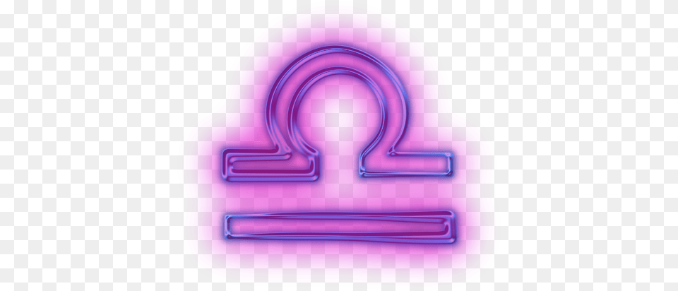 Download Free Libra File Letter L In Bubble Letters, Light, Purple, Neon Png