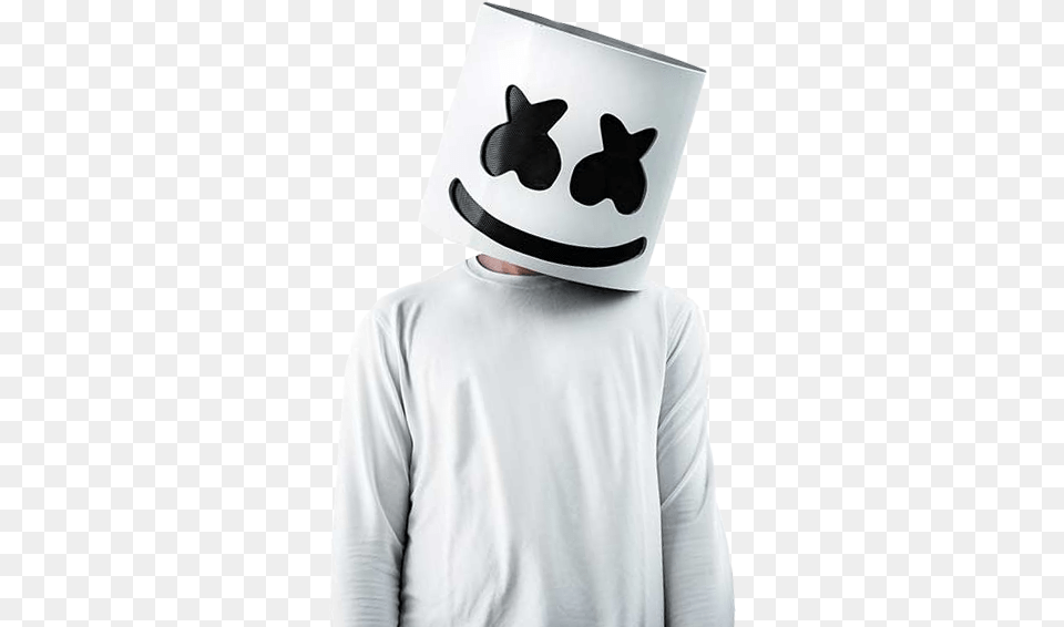 Download Marshmello Shark, Clothing, Hat, Adult, Person Free Transparent Png