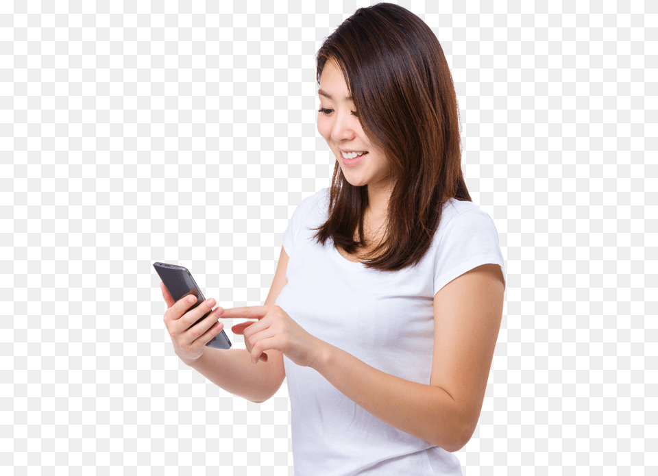 Download Mobile Phones Android Telephone Predictive People With Phone, Mobile Phone, Electronics, Texting, Photography Free Transparent Png