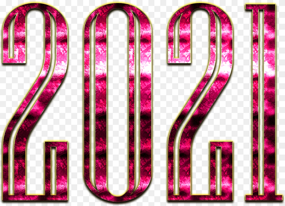 Download New Year Colors Happy Icon Favicon Transparent 2021, Purple, Number, Symbol, Text Free Png