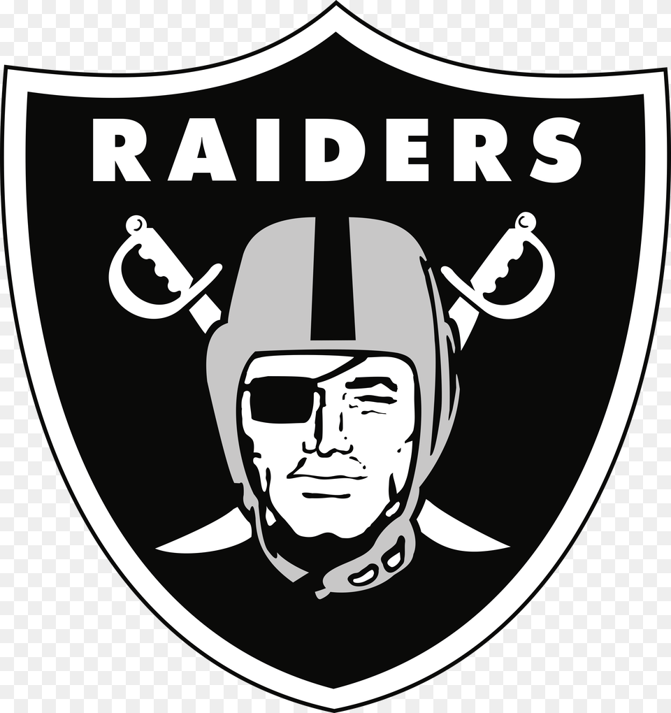 Download Oakland Raiders Logo Vector Eps Las Vegas Raiders Logo, Face, Head, Person, Baby Free Png