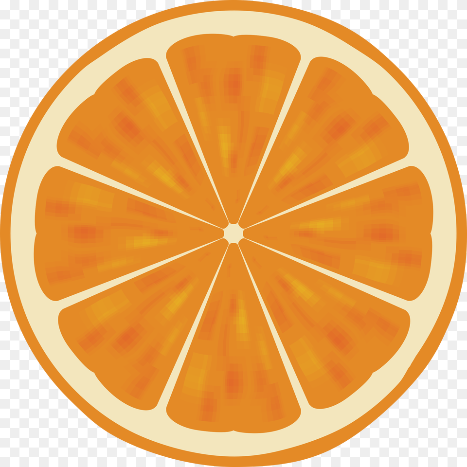 Orange Slice 2 Orange Slice Clipart, Citrus Fruit, Food, Fruit, Grapefruit Free Png Download