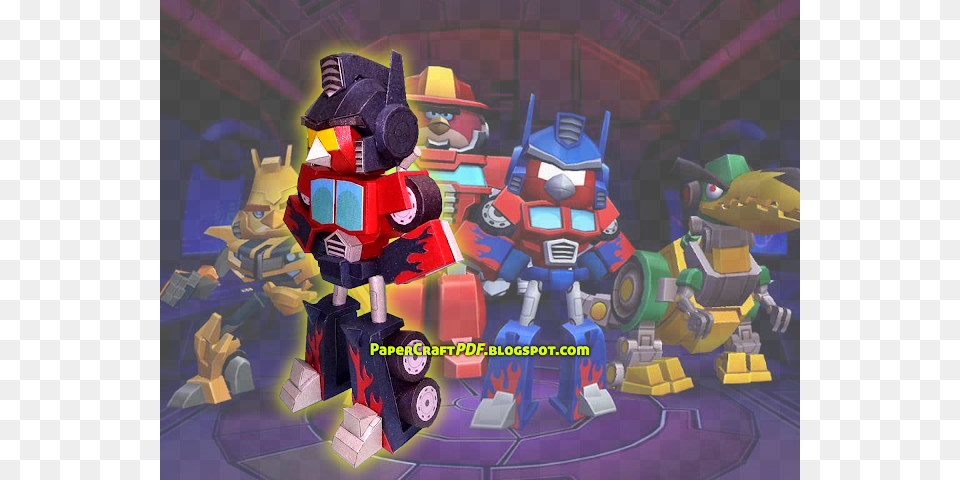 Download Free Paper Craft Pdf Templates Online Free Angry Birds Transformers Mod Apk, Robot Png Image