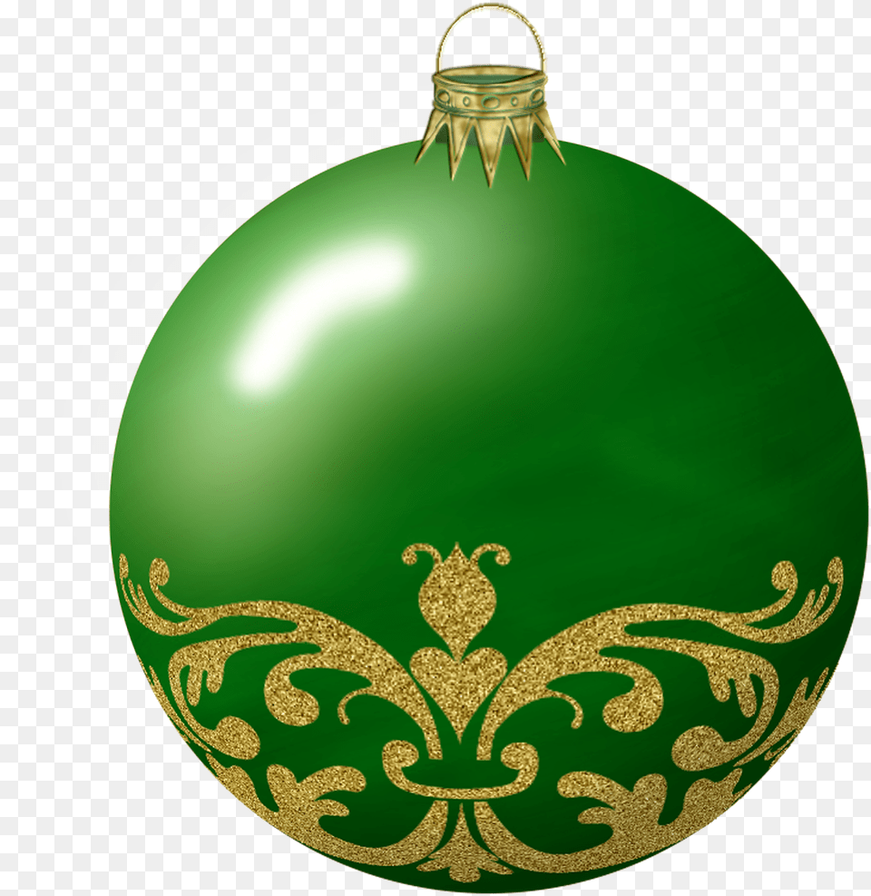 Photo Of Christmas Baublechristmas Ornament Christmas Ornaments Transparent Background, Accessories, Green Free Png Download