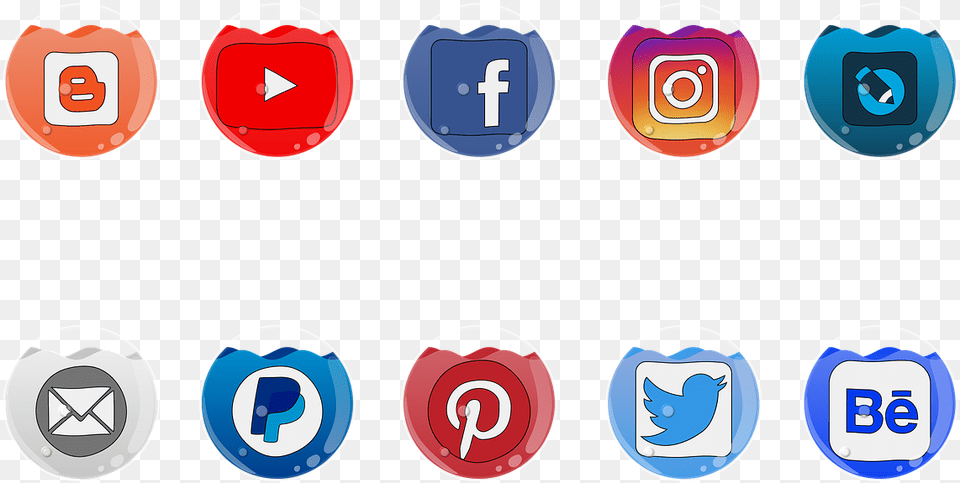 Download Free Photo Of Social Mass Media Icons Facebook Social Media, Symbol, Text, Number, Logo Png Image