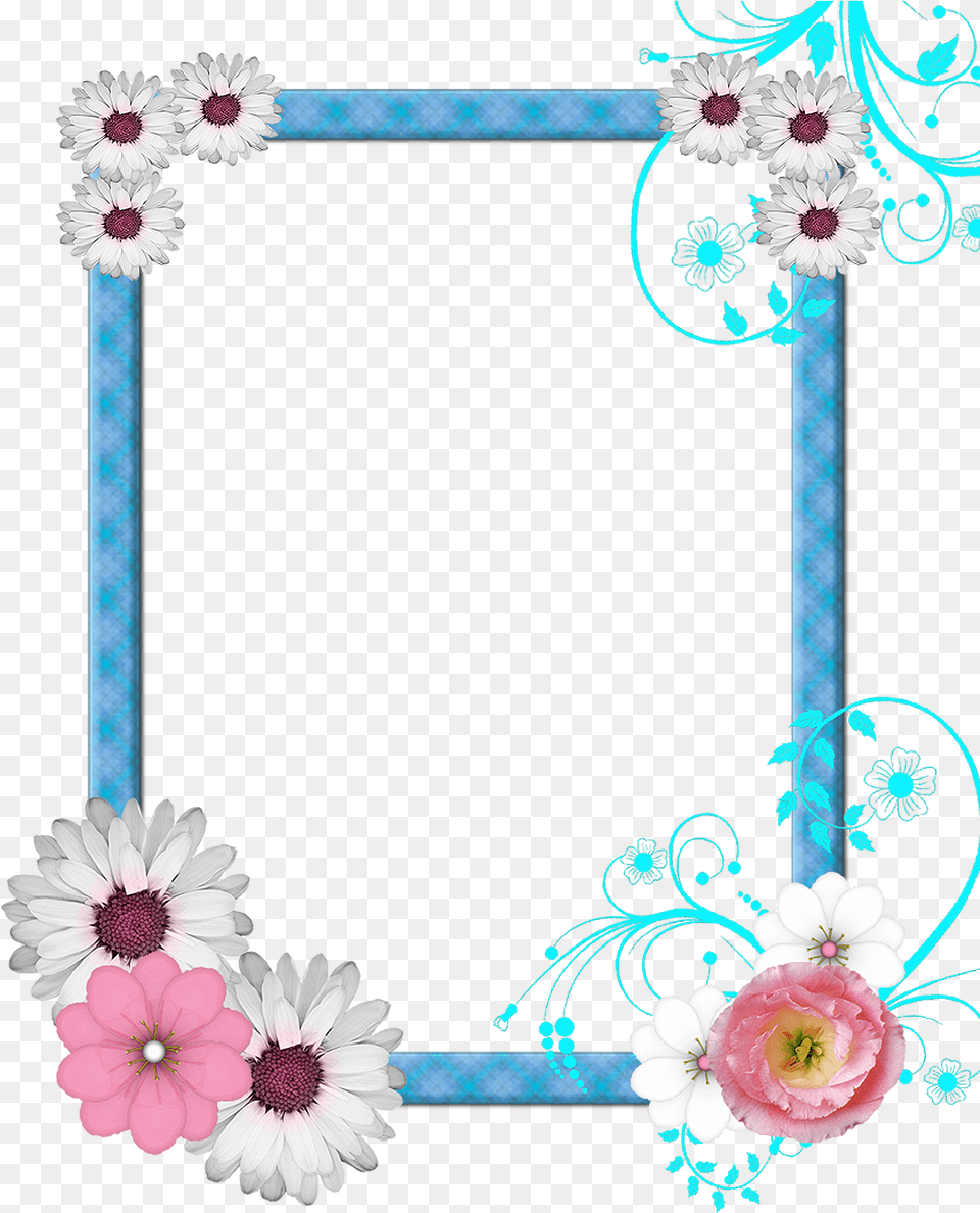 Pin By Ladyt Transparent Background Flower Frame Clip Art, Plant, Rose Free Png Download