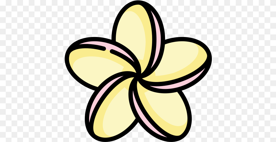 Download Free Plumeria Icon Illustration, Flower, Plant, Banana, Food Png