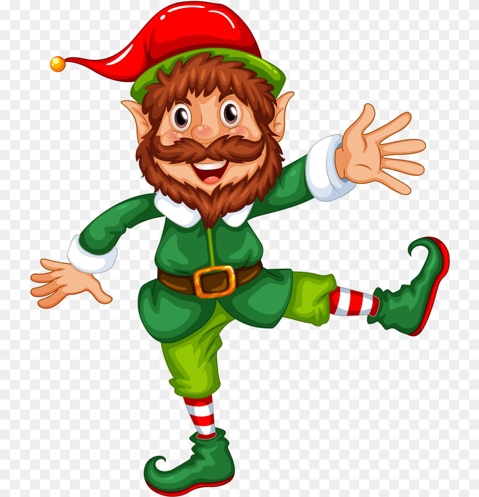 Download Printable Clipart And Coloring Pages Christmas Elf Clipart, Baby, Person, Face, Head Free Png