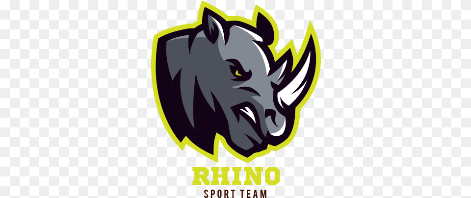 Download Free Rhino Logo Badak Animais Logo, Accessories, Ammunition, Grenade, Weapon Png Image