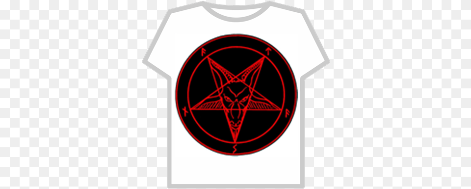 Download Satan 666 Non Transparent Roblox Satan Symbol, Star Symbol, Clothing, T-shirt, Ammunition Free Png