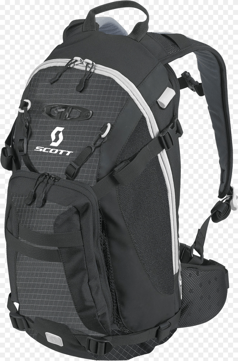 Scott Black Backpack Hiking Backpack Transparent Background, Bag Free Png Download
