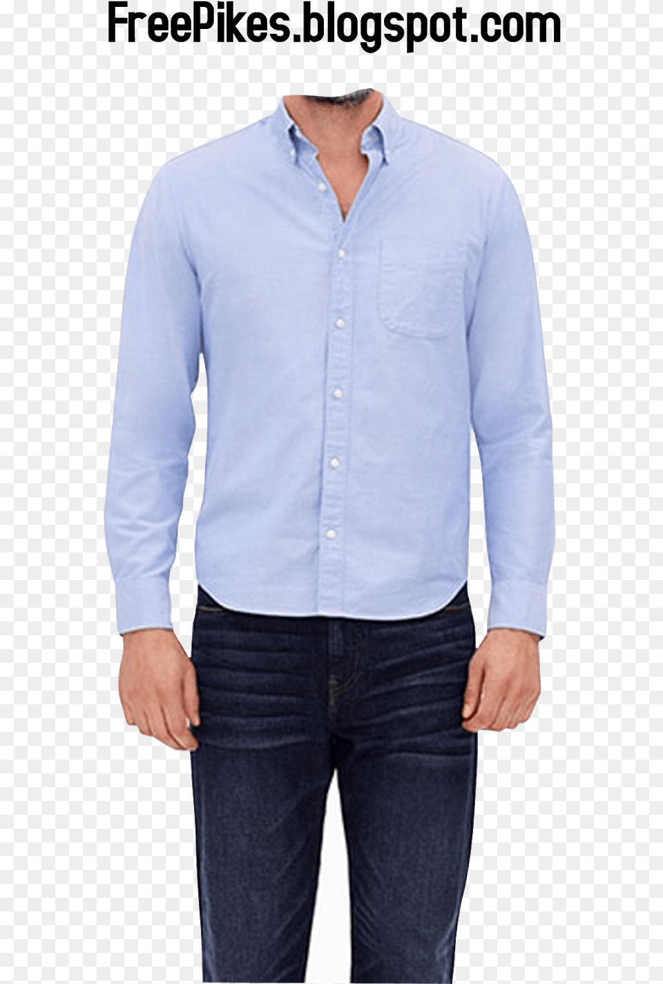 Download Free Single T Shirt For Mens In Sky Blue Man, Sleeve, Clothing, Dress Shirt, Long Sleeve Png Image