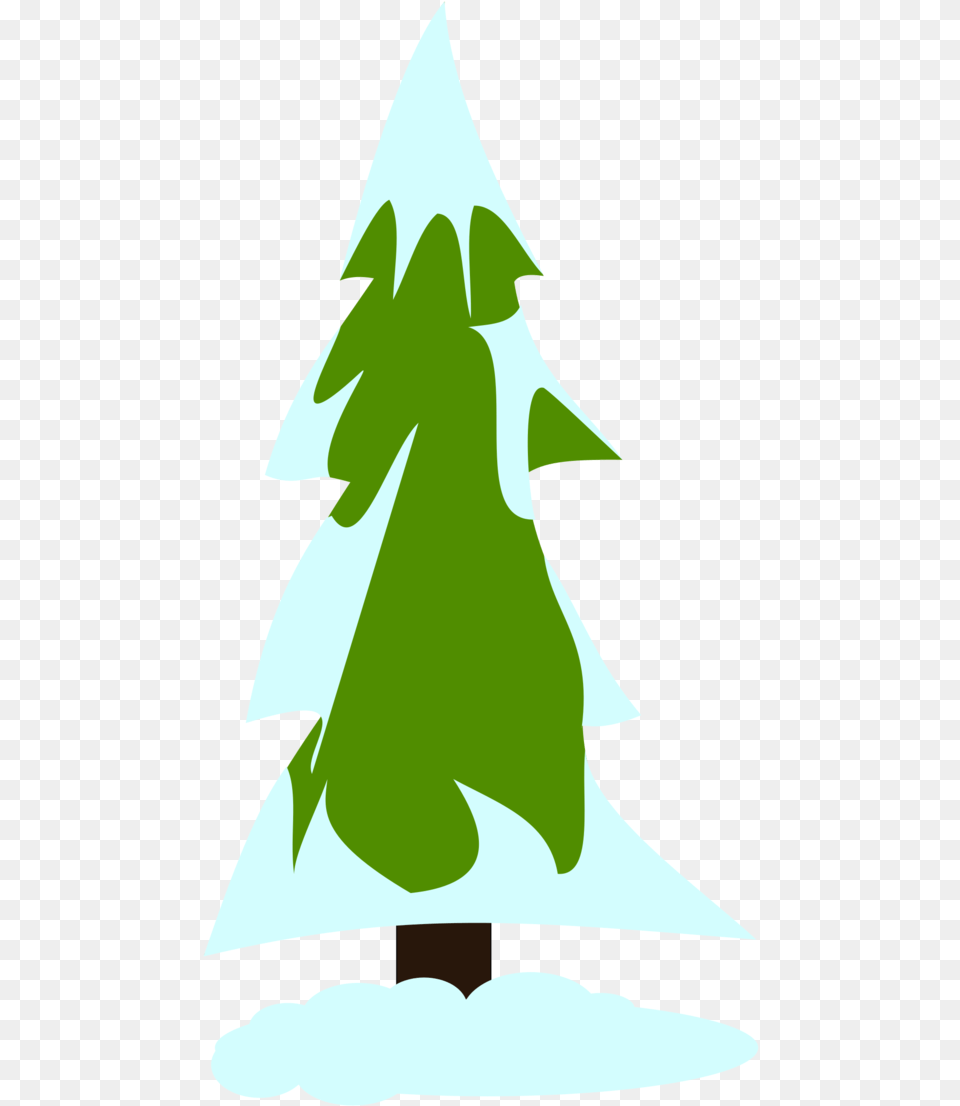 Download Snowy Pine Tree Dlpngcom Clip Art, Plant, Fir, Person, Christmas Free Transparent Png