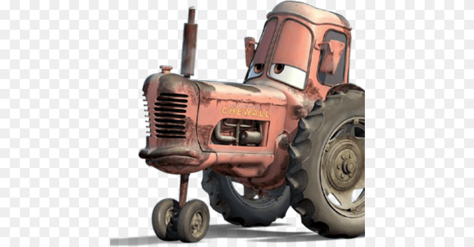 Download Free Stl File Tractor Cars Disney Movie Cookie Cars Five Tractor Tipping, Vehicle, Transportation, Wheel, Machine Png
