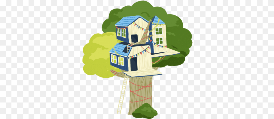 Download Free Treehouse Cartoon, Architecture, Building, Housing, House Png
