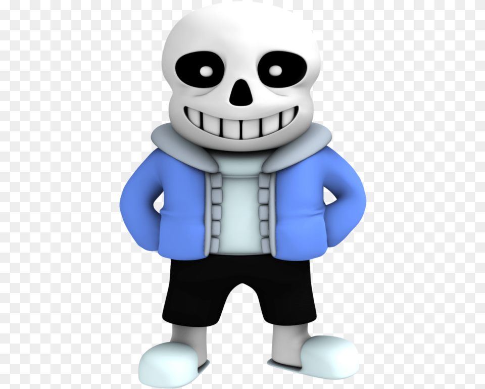 Download Tshirt Figurine Technology Sans Undertale Sans Undertale 3d Model, Baby, Person Free Transparent Png