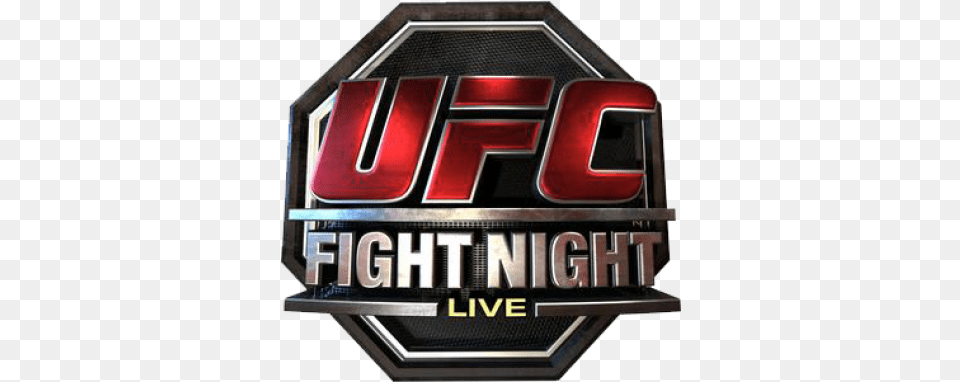 Ufc Ufc Fight Night Live Logo, Emblem, Symbol, Mailbox Free Png Download