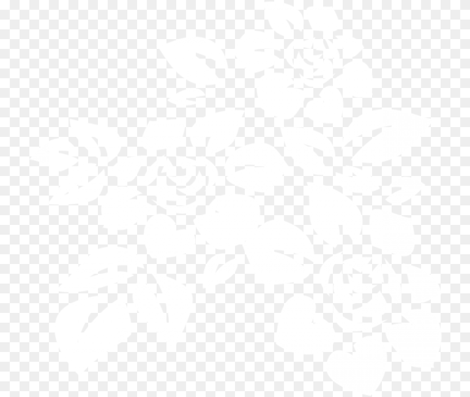 Download White Deco Flowers Art, Floral Design, Graphics, Pattern Free Transparent Png