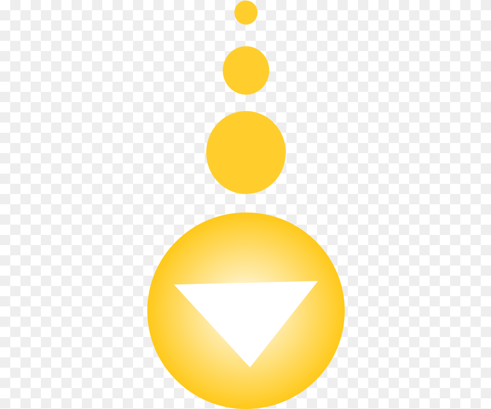 Download Free Yellow Arrow Set Dlpngcom Circle, Lighting, Light, Flare, Traffic Light Png Image