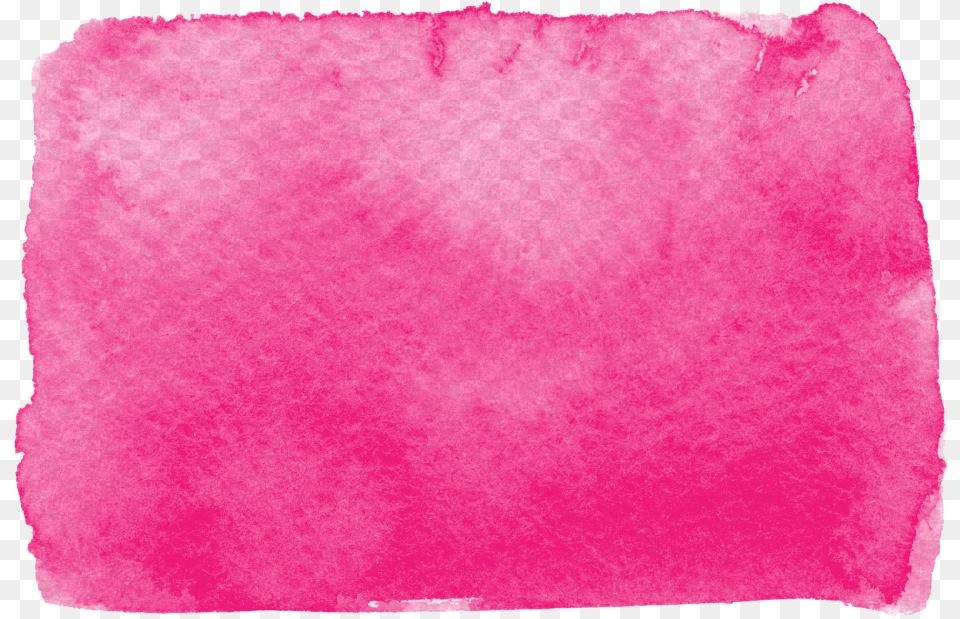 Download Freetoedit Hotpink Pink Watercolor Splash Solid, Cushion, Home Decor, Person, Pillow Free Transparent Png