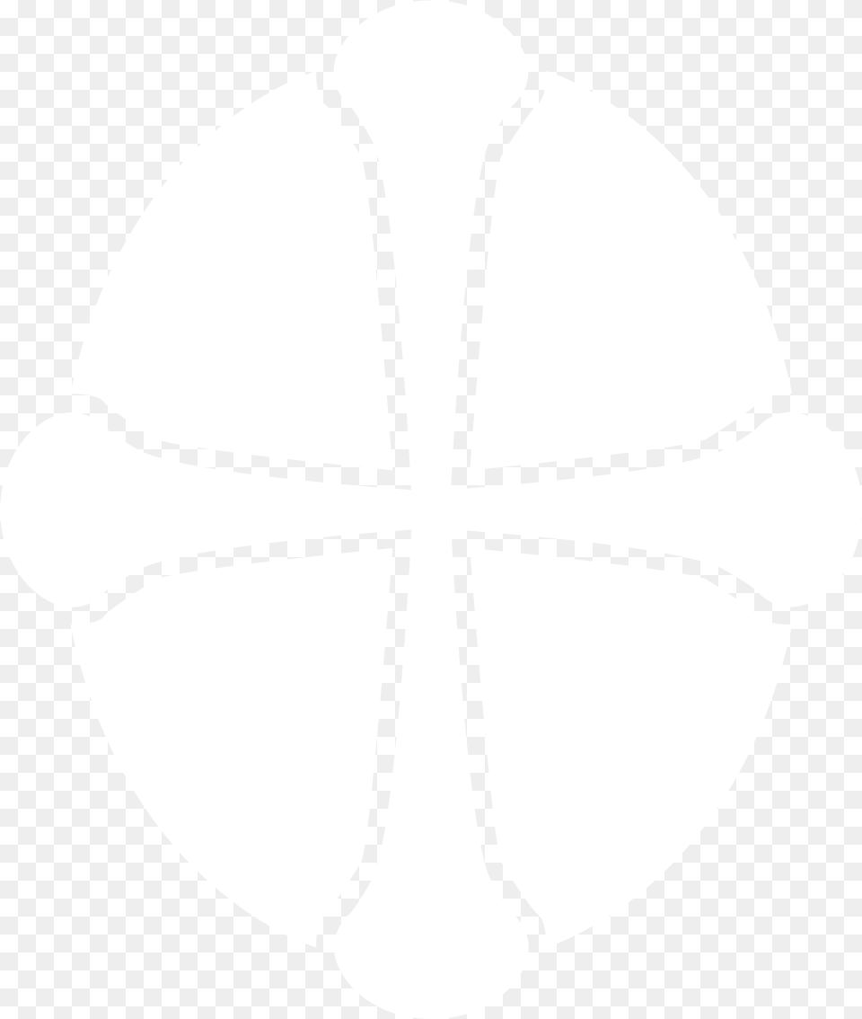 Download Frem Logo Black And White Johns Hopkins University Logo White, Cross, Symbol, Chandelier, Lamp Png
