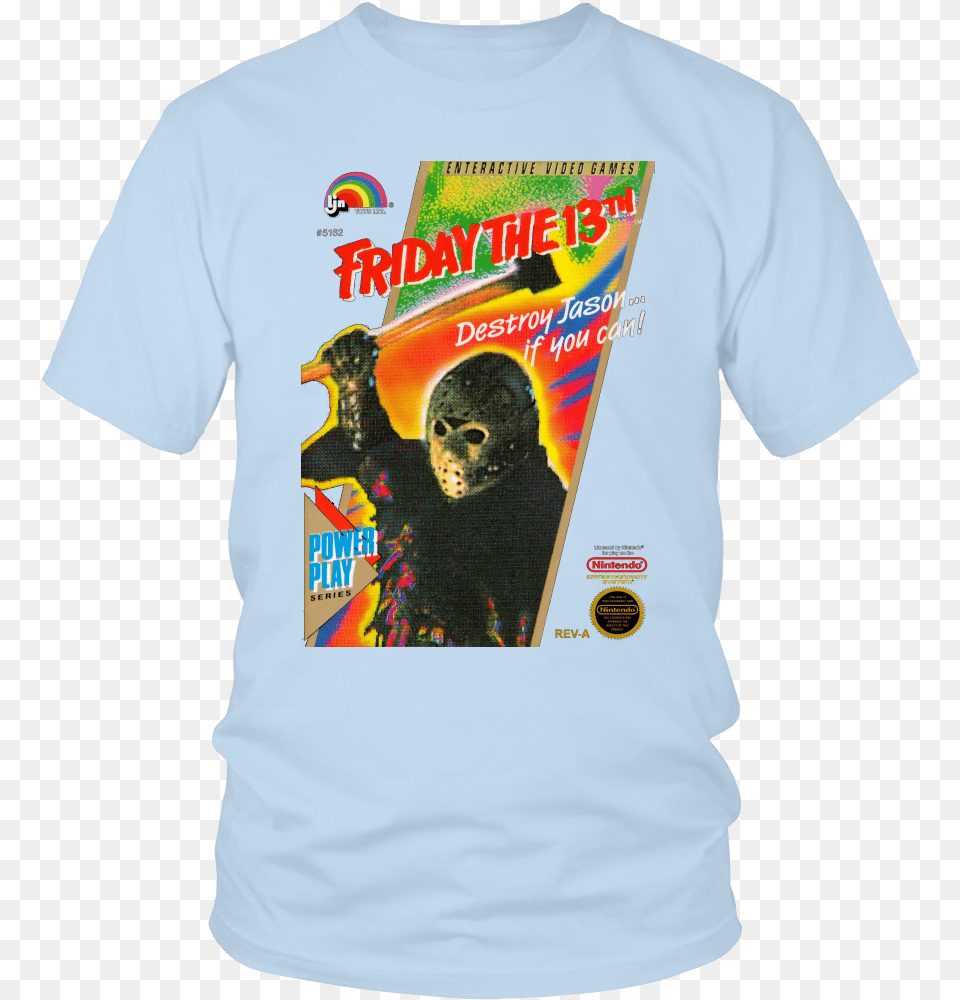Download Friday The 13th Jason Voorhees Friday The 13th Video Game, Clothing, T-shirt, Shirt Free Transparent Png