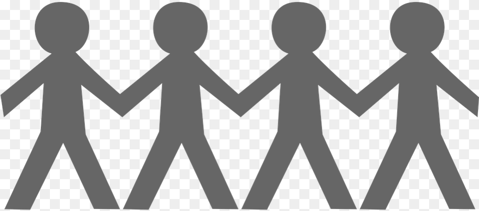 Download Friends Transparent People Holding Hands Clipart, Clothing, Long Sleeve, Sleeve, Body Part Free Png