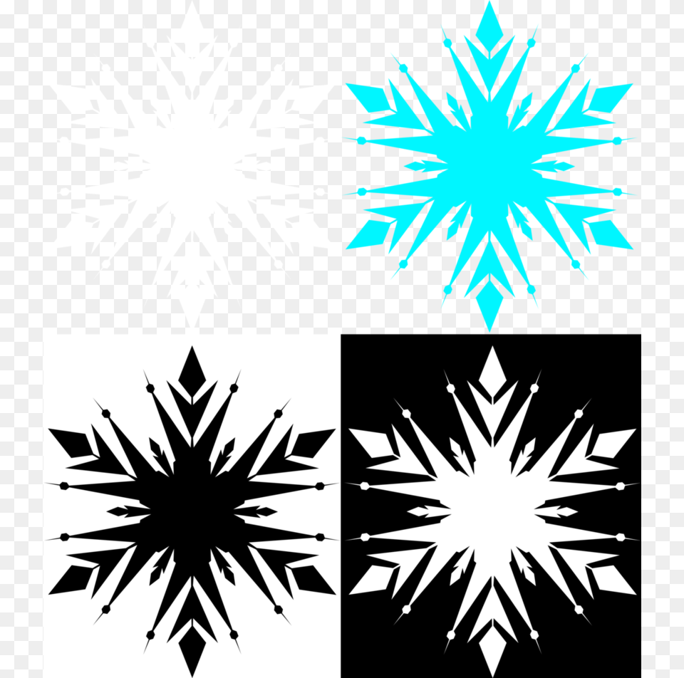 Download Frozen Snowflake Silhouette Clipart Elsa Anna Clip Art, Leaf, Plant, Stencil, Outdoors Png