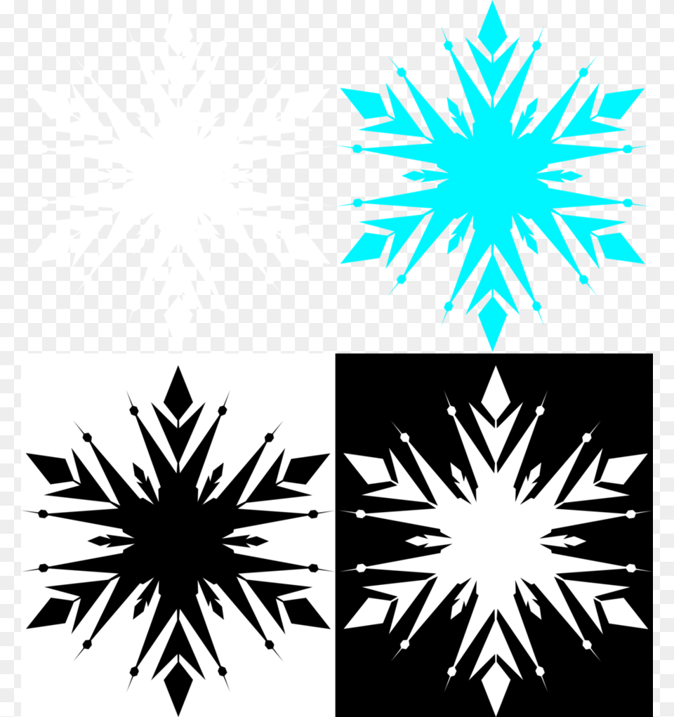 Download Frozen Snowflake Silhouette Clipart Elsa Anna Clip Art, Leaf, Plant, Stencil, Outdoors Free Transparent Png