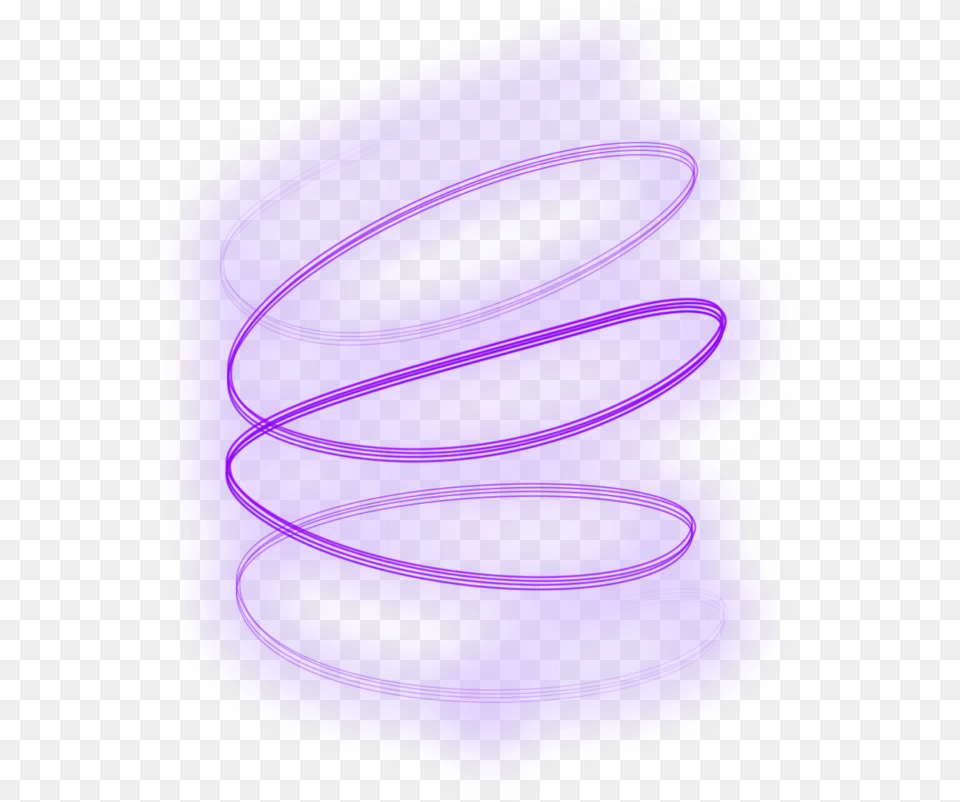 Download Ftestickers Effect Light Glow Purple Spiral Glowing Spiral, Plate, Coil Free Png