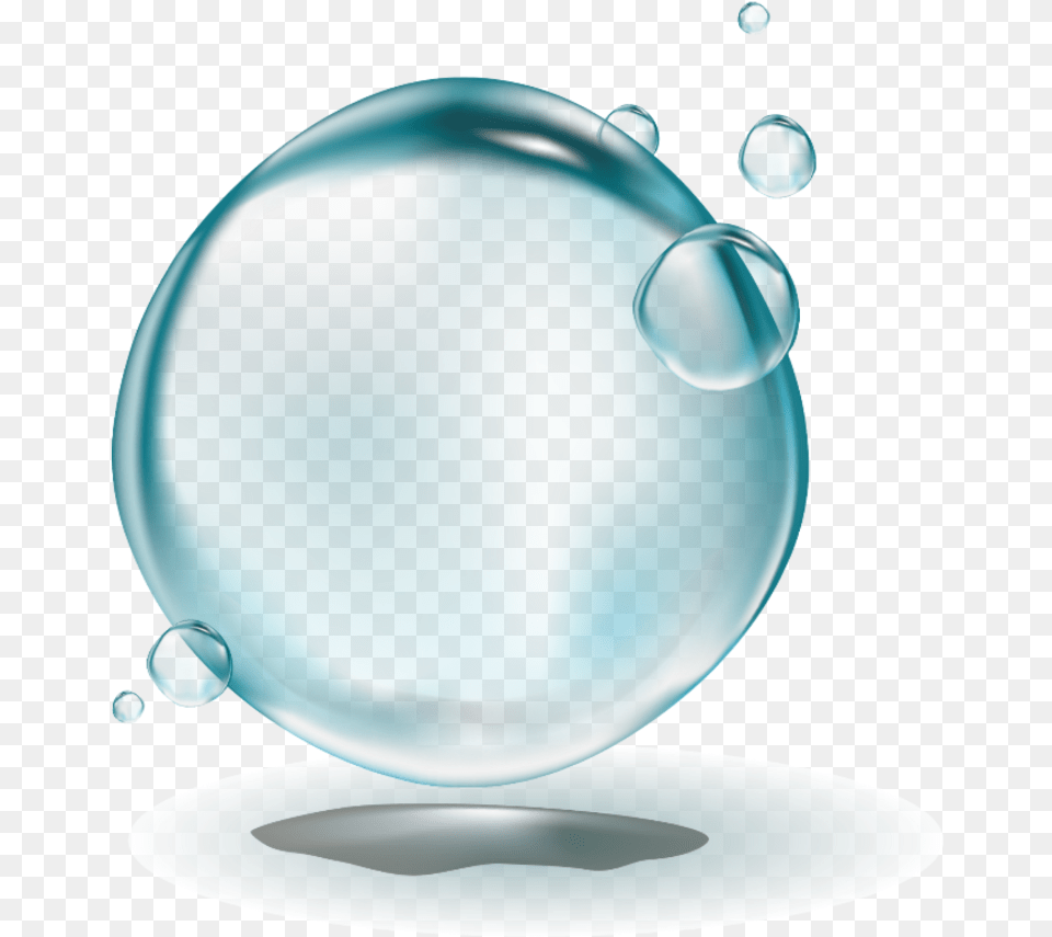 Download Ftestickers Water Bubble Circle Shadoweffect Full Water Bubble Icon Background, Sphere, Droplet Free Transparent Png