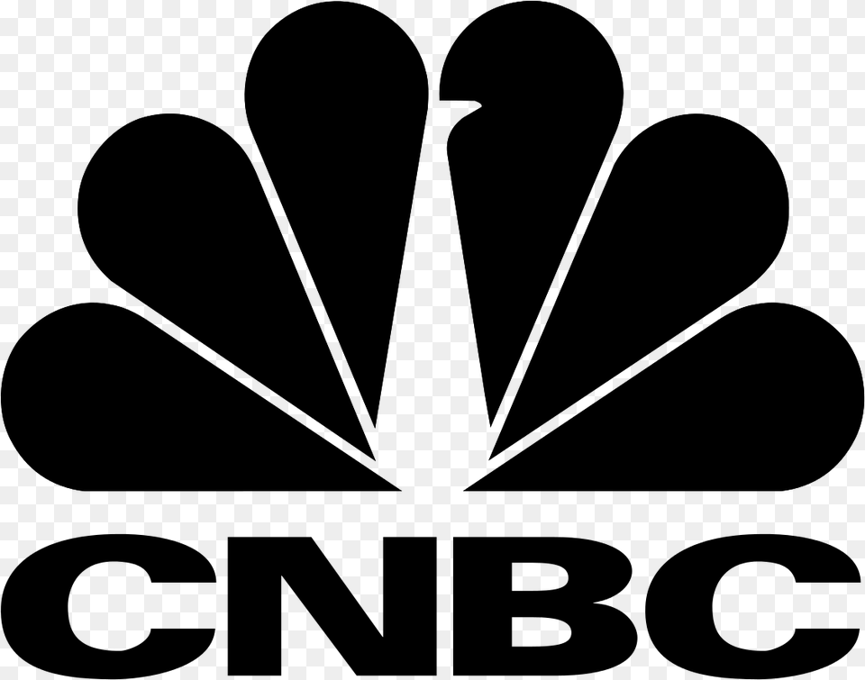 Full Size Image Cnbc World Channel Logo, Gray Free Png Download