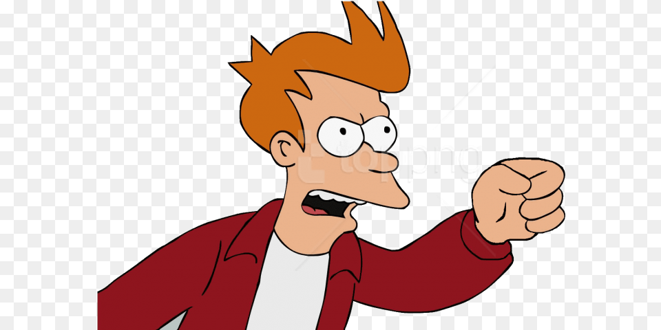 Futurama Fry Clipart Photo Shut Up And Take My Money, Hand, Body Part, Person, Finger Free Png Download