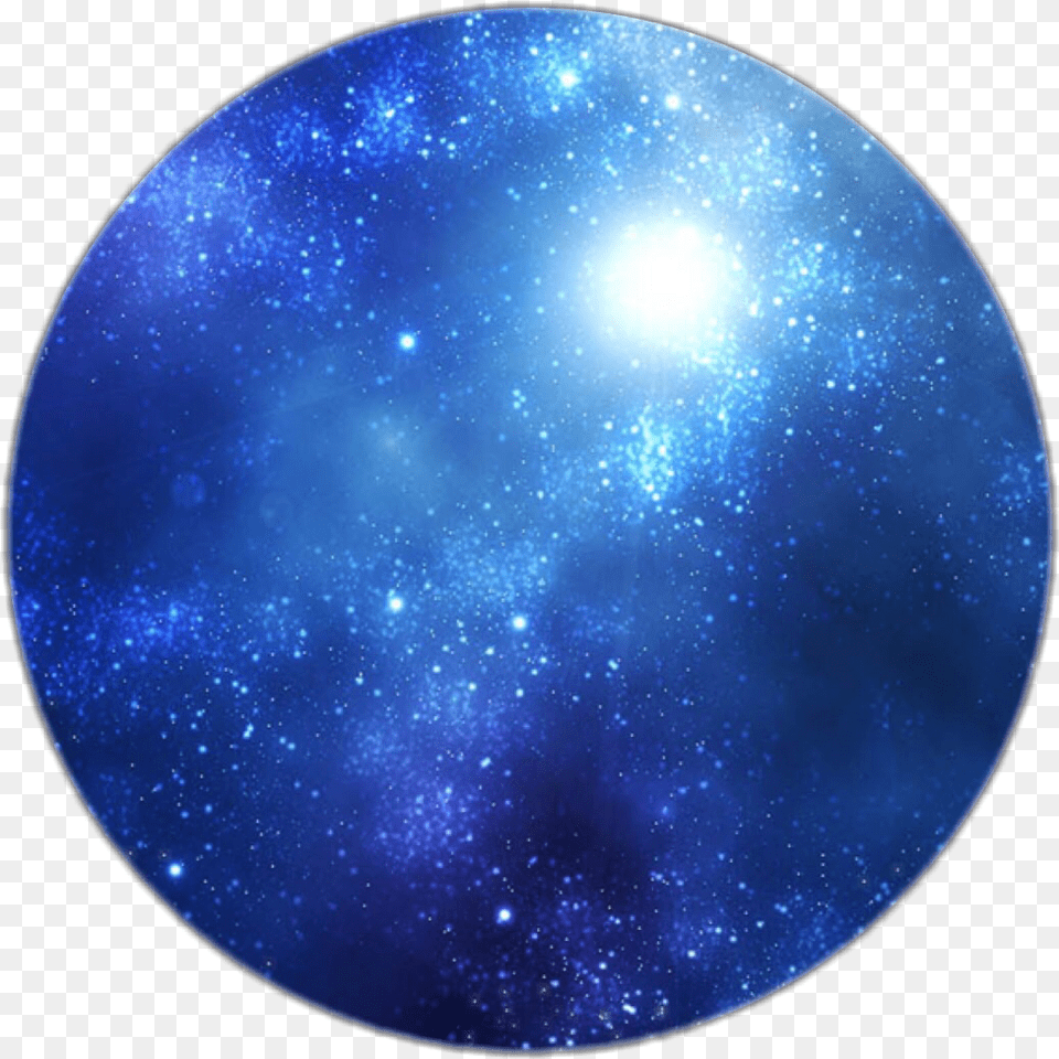 Download Galaxy Clouds Blue Galaxy Image With No Circle Blue Galaxy Background, Nature, Night, Outdoors, Sphere Png