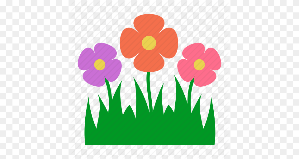 Download Garden Icon Color Clipart Floral Design Computer Icons, Anemone, Plant, Petal, Flower Png Image