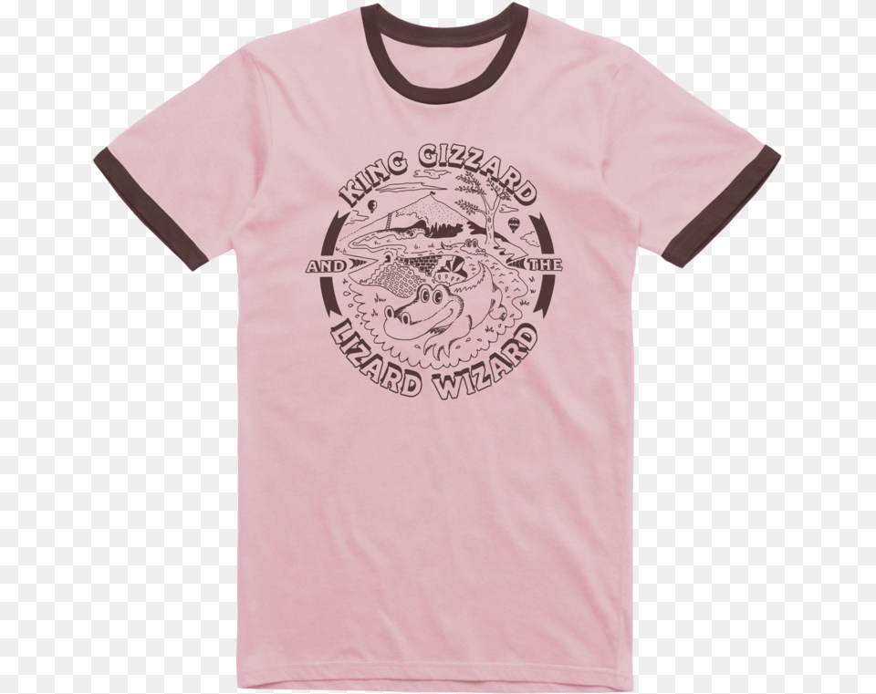 Download Gator Pink Ringer T New Mexico United Uniforms, Clothing, Shirt, T-shirt Free Png