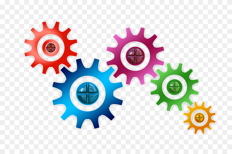 Gears Maker Space Clipart Full Size Image Mechanics, Machine, Gear, Dynamite, Weapon Free Png Download
