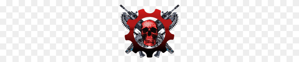 Download Gears Of War Photo Images And Clipart Freepngimg, Emblem, Symbol, Adult, Male Free Transparent Png