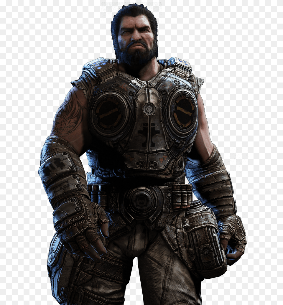 Download Gears Of War Transparent Image Gears Of War Dom, Adult, Male, Man, Person Free Png