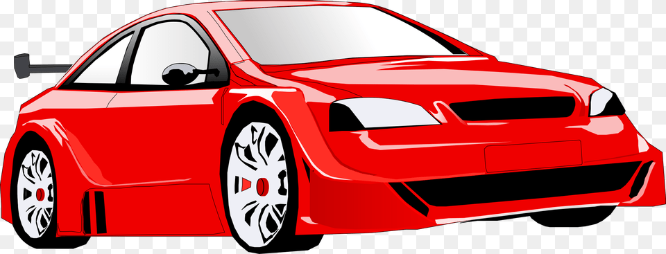 Download Generic Car Red Sports Car Clipart, Alloy Wheel, Vehicle, Transportation, Tire Free Transparent Png