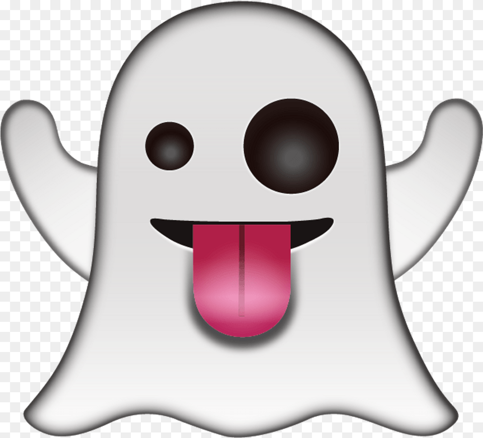 Download Ghost Emoji Free Emoji Images Emojis De Whatsapp Fantasma, Body Part, Mouth, Person, Tongue Png Image