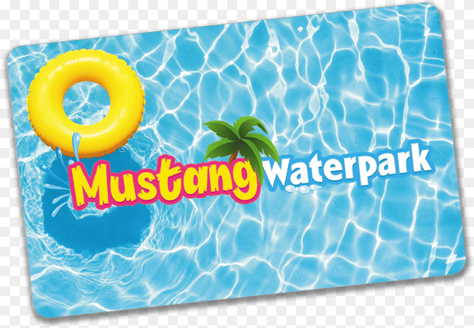 Download Gift Cards Water At Swimming Pool With Waterpark Membership Card, Mat, Text, Plant Png Image